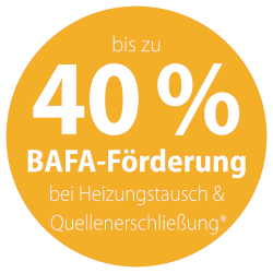 BAFA-Förderung bis zu 40% BAFA-Förderung bis zu 40%